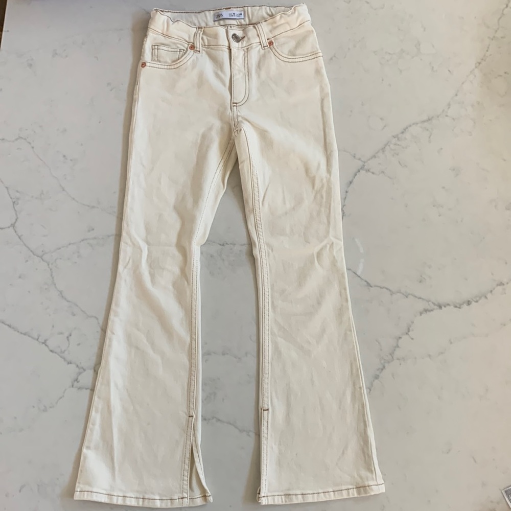 ZARA girls flare jeans size 10